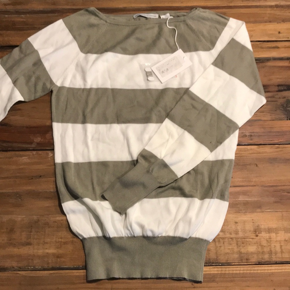 Rugby striped cotton sweater